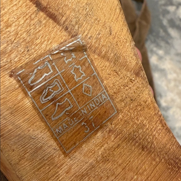 Free People Clog Touch The Sky Wrap Platform Sandal Suede 
Size:37 - Picture 11 of 14